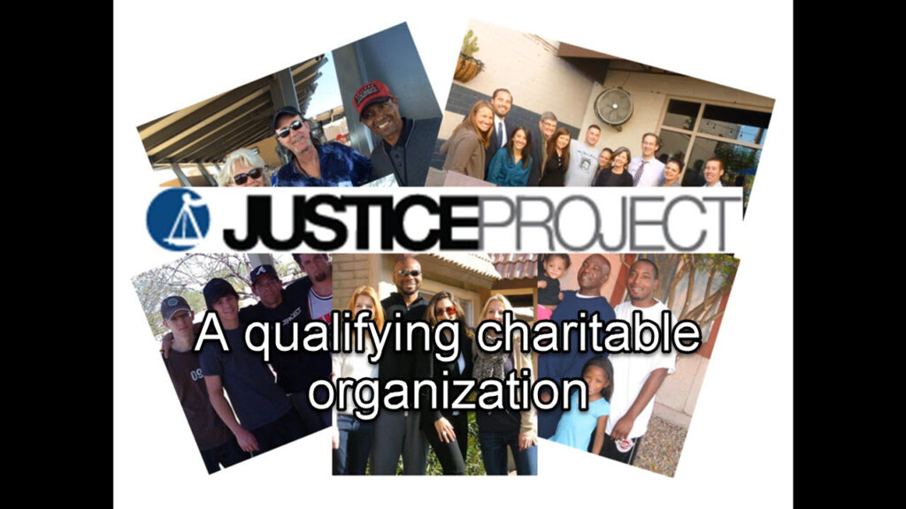 AZ Justice Project - Qualifying Charitable Organization